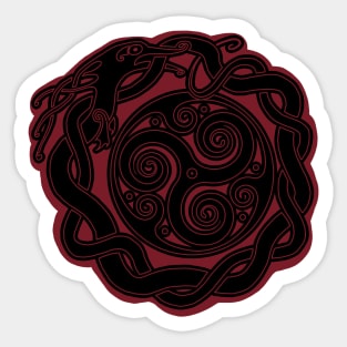 Jormungand Red Artist Sticker